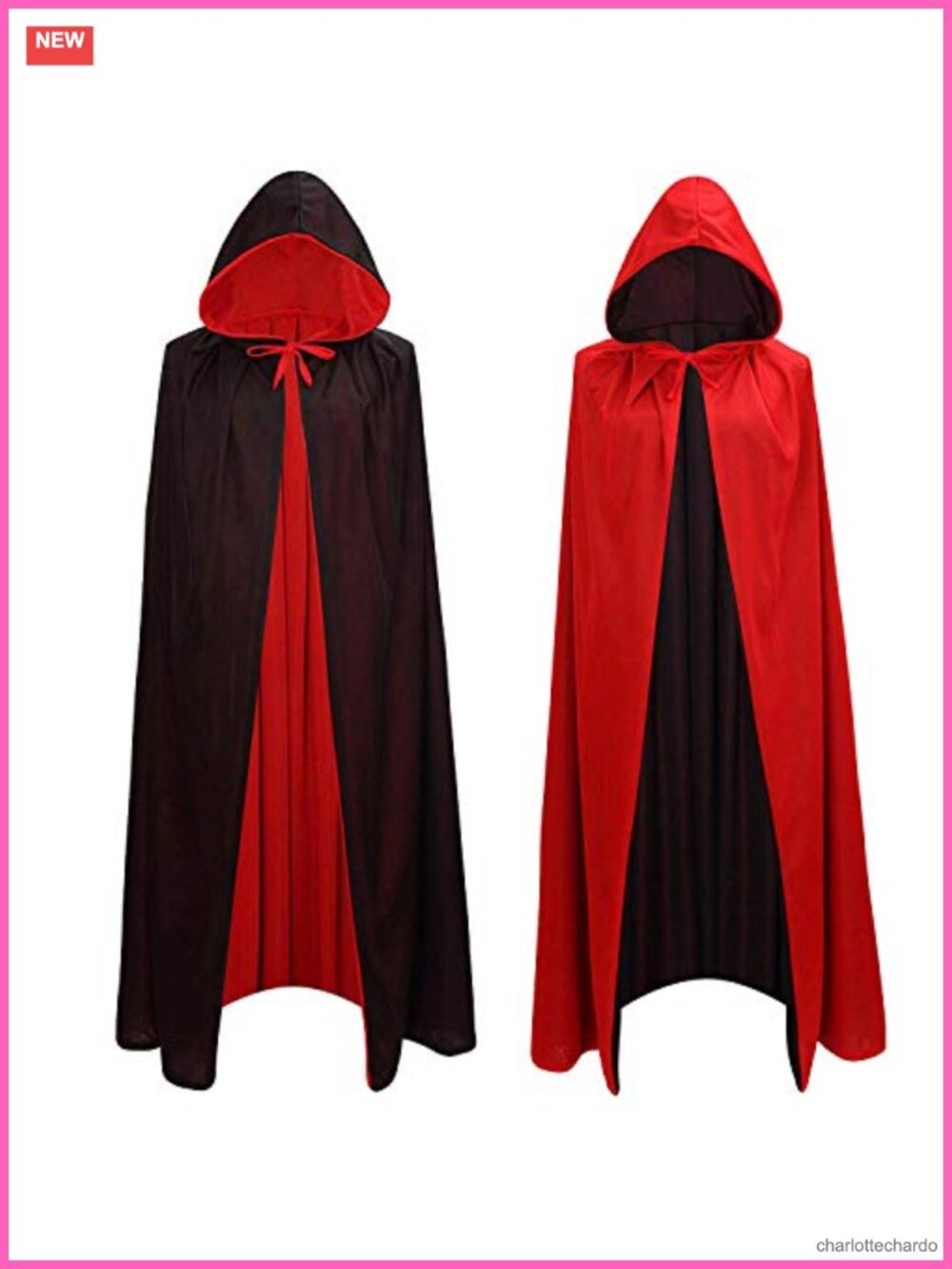Adult Halloween Vampire Cape Devil Cloak Dracula Costume Witch Prop